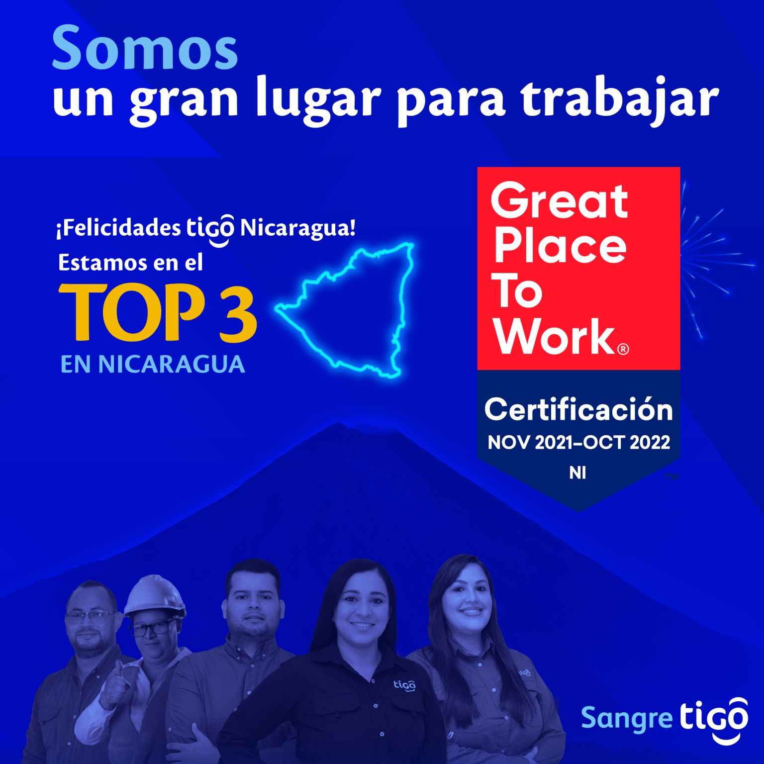 Great Place to Work - Tigo Nicaragua
