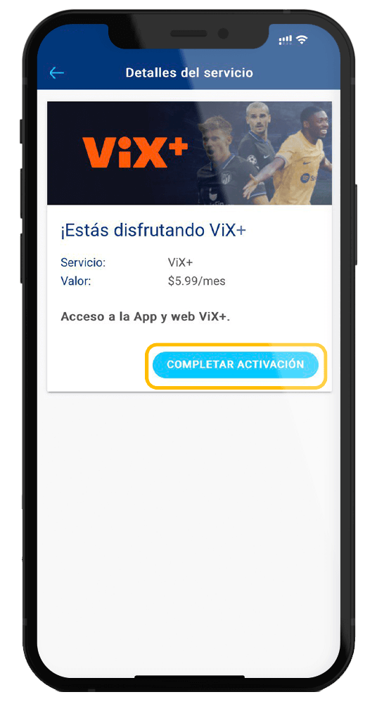 Activar | Contratar ViX+ Tigo Nicaragua