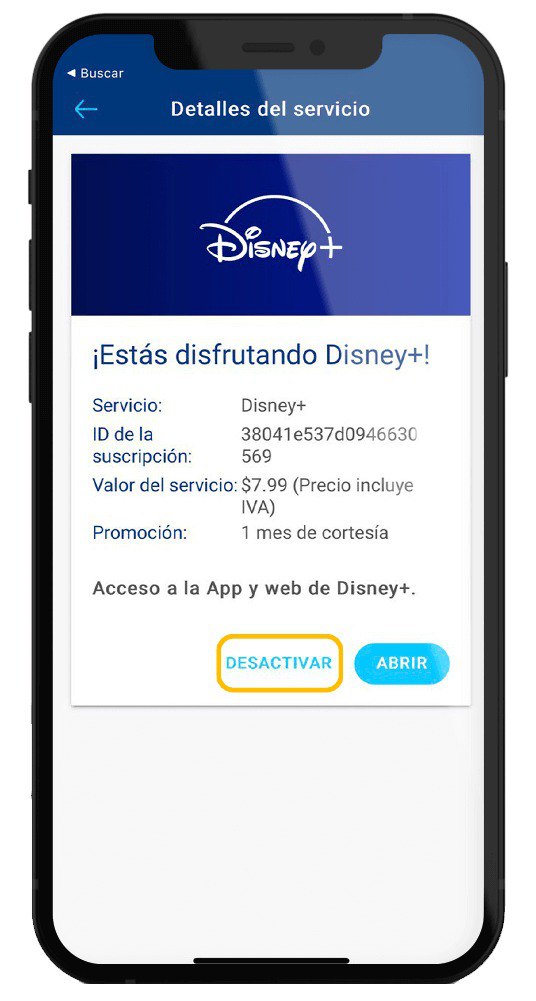 Cancelar Disney plus Tigo Nicaragua