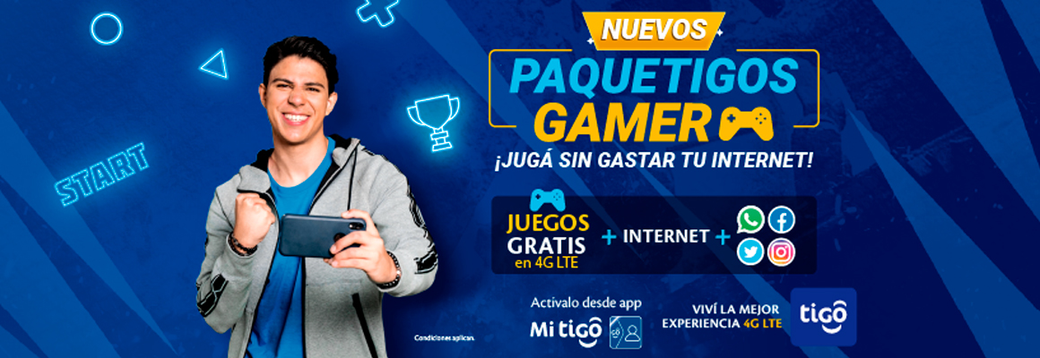 Paquetigos Gamer - Tigo Nicaragua